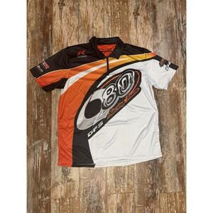 Top Fuel Branded Q80 DFS Racing Team Jersey Size XL Drag Racing Shirt